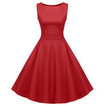 Vintage Swing Dress for Women 1950S 60S Retro Garden Party Picnic Dresses - Roja Store