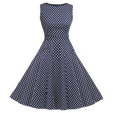 Vintage Swing Dress for Women 1950S 60S Retro Garden Party Picnic Dresses - Roja Store