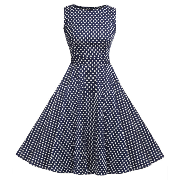 open lace back dress Vintage Swing Dress for Women 1950S 60S Retro Garden Party Picnic Dres –  Roja Fashion House