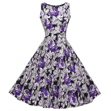 Vintage Swing Dress for Women 1950S 60S Retro Garden Party Picnic Dresses - Roja Store
