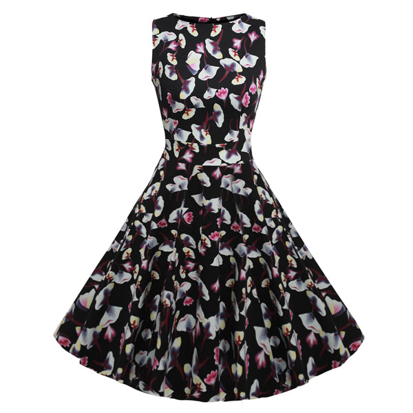 Vintage Swing Dress for Women 1950S 60S Retro Garden Party Picnic Dres –  Roja Fashion House