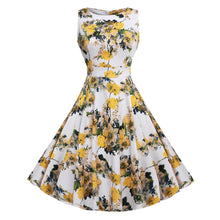 Vintage Swing Dress for Women 1950S 60S Retro Garden Party Picnic Dresses - Roja Store