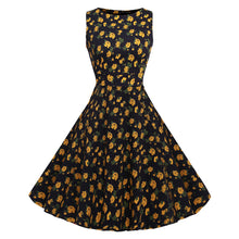 Vintage Swing Dress for Women 1950S 60S Retro Garden Party Picnic Dresses - Roja Store